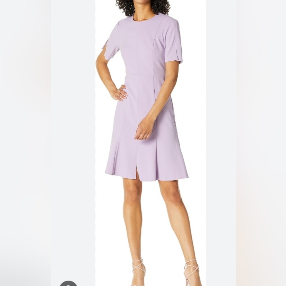 Elegant Donna Morgan Lilac Lavender Women's Dress